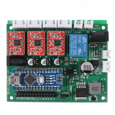 Placa mãe Axises 3 de Controle original de 3018 CNC Router