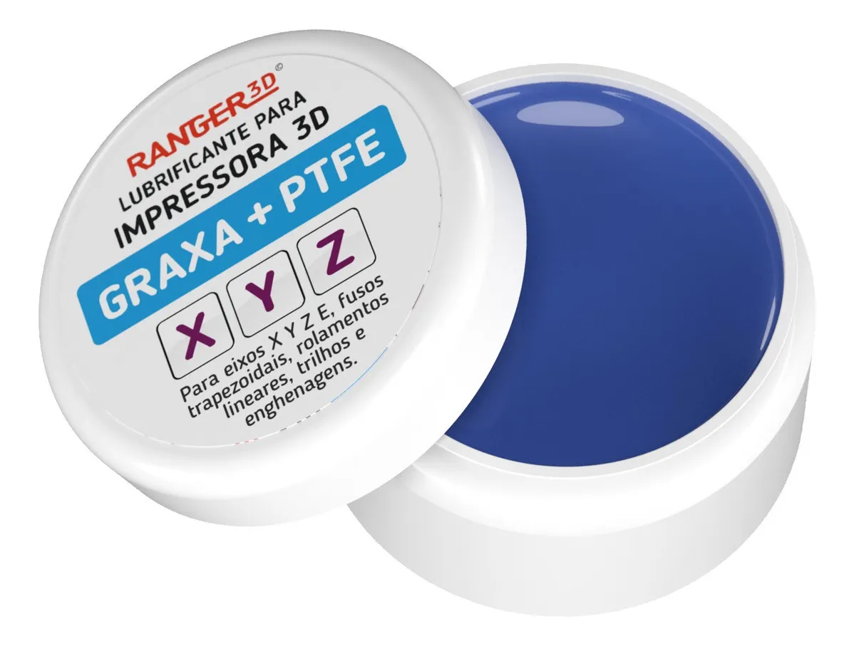 Graxa azul com PTFE