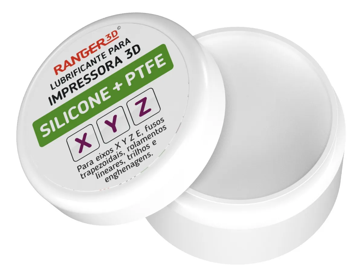 Graxa de silicone com PTFE