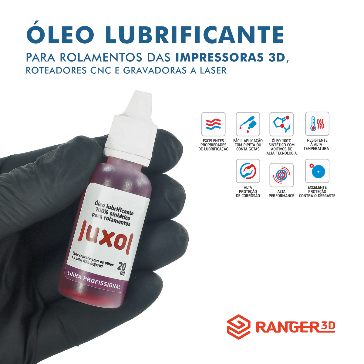 Óleo vermelho LuxOil